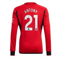 Manchester United Antony #21 Replika Hemmatröja 2023-24 Långärmad